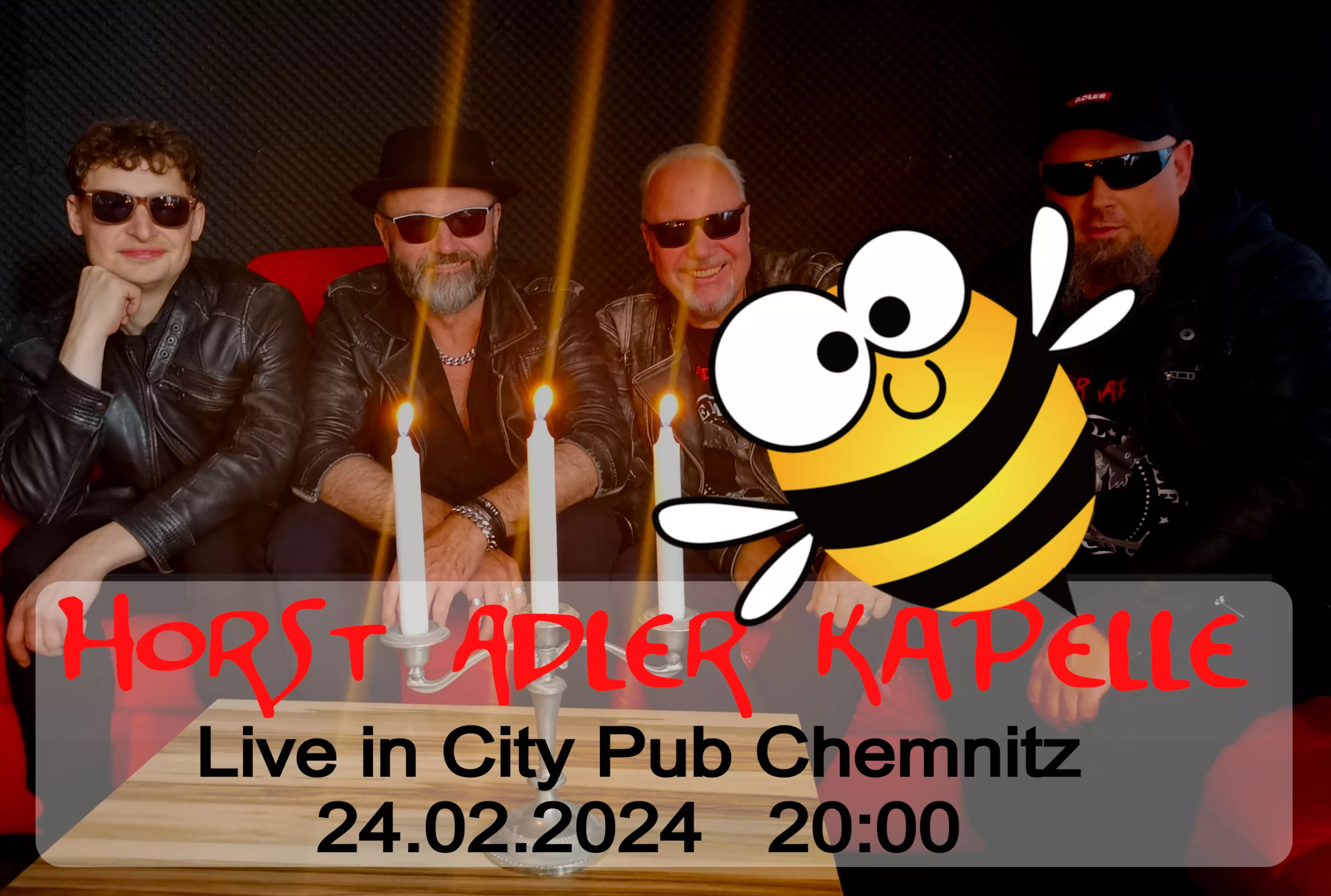 Horst Adler Kapelle - live am 24.02.2024 im City Pub Chemnitz